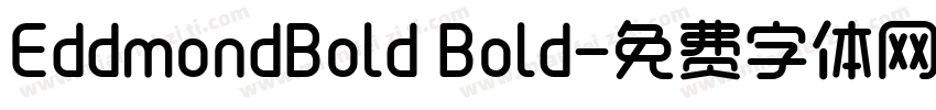 EddmondBold Bold字体转换